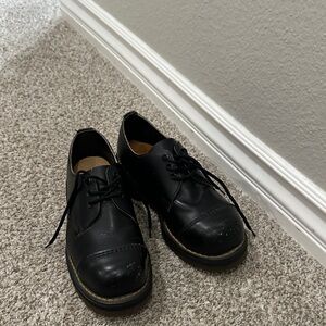 Dr. Martens Black Leather Oxfords